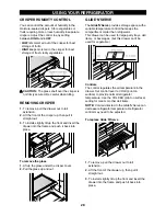 Предварительный просмотр 28 страницы LG REFRIGERATOR 3 DOOR User Manual