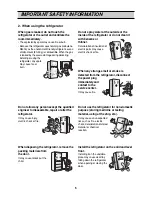 Предварительный просмотр 7 страницы LG Refrigerator-freezer Owner'S Manual