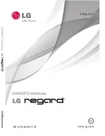 Preview for 1 page of LG Regard MFL67640001 Owner'S Manual