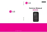 Preview for 1 page of LG Renoir KC910 Service Manual