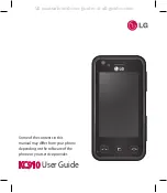 Предварительный просмотр 301 страницы LG Renoir KC910 User Manual