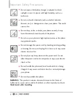 Preview for 4 page of LG Revere User Manual