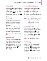 Preview for 25 page of LG Revere User Manual
