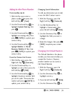 Preview for 31 page of LG Revere User Manual