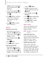 Preview for 32 page of LG Revere User Manual