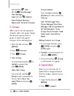 Preview for 36 page of LG Revere User Manual