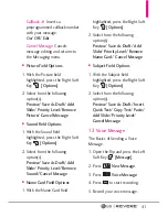 Preview for 43 page of LG Revere User Manual