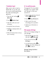 Preview for 49 page of LG Revere User Manual