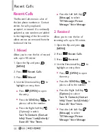 Preview for 52 page of LG Revere User Manual