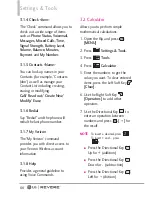 Preview for 68 page of LG Revere User Manual