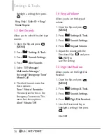 Preview for 78 page of LG Revere User Manual
