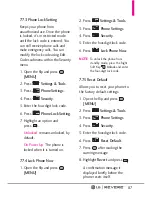 Preview for 89 page of LG Revere User Manual
