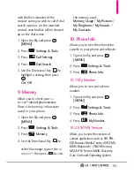 Preview for 95 page of LG Revere User Manual