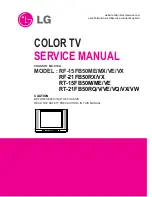 LG RF-15FB50ME Service Manual предпросмотр