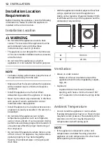 Предварительный просмотр 12 страницы LG RH16U8 VCW Series Owner'S Manual