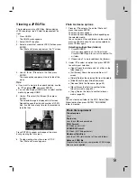 Предварительный просмотр 31 страницы LG RH1878P1 Owner'S Manual