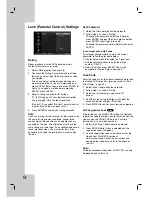 Preview for 20 page of LG RH188HS Owner'S Manual