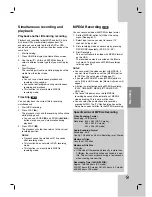 Preview for 41 page of LG RH188HS Owner'S Manual