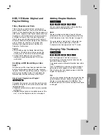 Preview for 43 page of LG RH188HS Owner'S Manual