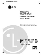 LG RH1999M Owner'S Manual предпросмотр