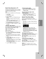 Preview for 39 page of LG RH1999M Owner'S Manual