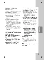 Preview for 42 page of LG RH1999M Owner'S Manual