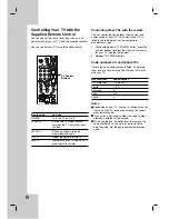 Preview for 57 page of LG RH1999M Owner'S Manual