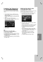 Предварительный просмотр 47 страницы LG RH277 Owner'S Manual