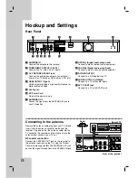 Preview for 10 page of LG RH277H Owner'S Manual