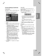 Preview for 17 page of LG RH277H Owner'S Manual