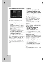 Preview for 20 page of LG RH277H Owner'S Manual