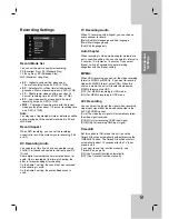 Preview for 21 page of LG RH277H Owner'S Manual