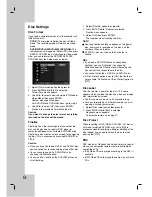 Preview for 22 page of LG RH277H Owner'S Manual