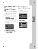 Preview for 33 page of LG RH277H Owner'S Manual