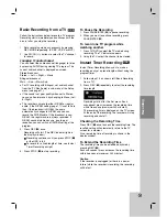 Preview for 37 page of LG RH277H Owner'S Manual