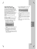 Preview for 39 page of LG RH277H Owner'S Manual