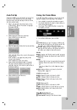 Предварительный просмотр 17 страницы LG RH298H Owner'S Manual