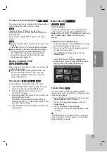 Предварительный просмотр 27 страницы LG RH298H Owner'S Manual