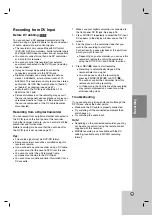 Предварительный просмотр 41 страницы LG RH298H Owner'S Manual