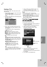 Предварительный просмотр 45 страницы LG RH299H Owner'S Manual