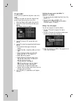 Preview for 18 page of LG RH2T160 Owner'S Manual