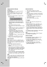 Preview for 20 page of LG RH2T7-P1L Owner'S Manual