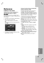 Preview for 61 page of LG RH2T7-P1L Owner'S Manual