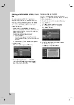 Preview for 40 page of LG RH2T7-P2L Owner'S Manual