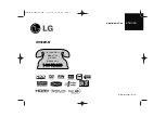 Preview for 1 page of LG RH398H-M Manual