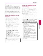 Предварительный просмотр 35 страницы LG RH731C Owner'S Manual