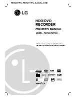 Предварительный просмотр 1 страницы LG RH7500 Owner'S Manual