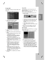 Предварительный просмотр 17 страницы LG RH7500 Owner'S Manual