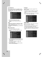 Предварительный просмотр 18 страницы LG RH7500 Owner'S Manual