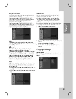 Предварительный просмотр 19 страницы LG RH7500 Owner'S Manual